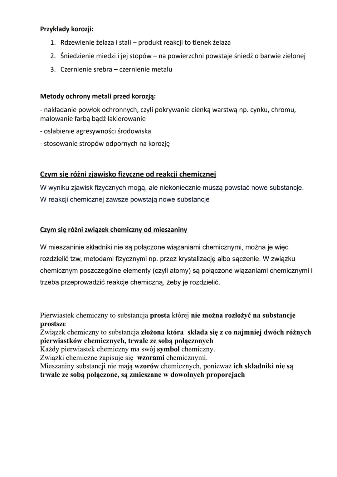 Substancje i ich właściwości
SUBSTANCJA - rodzaj materii o określonych właściwościach. Wyróżniamy substancje proste
i złożone.
WŁAŚCIWOŚCI S