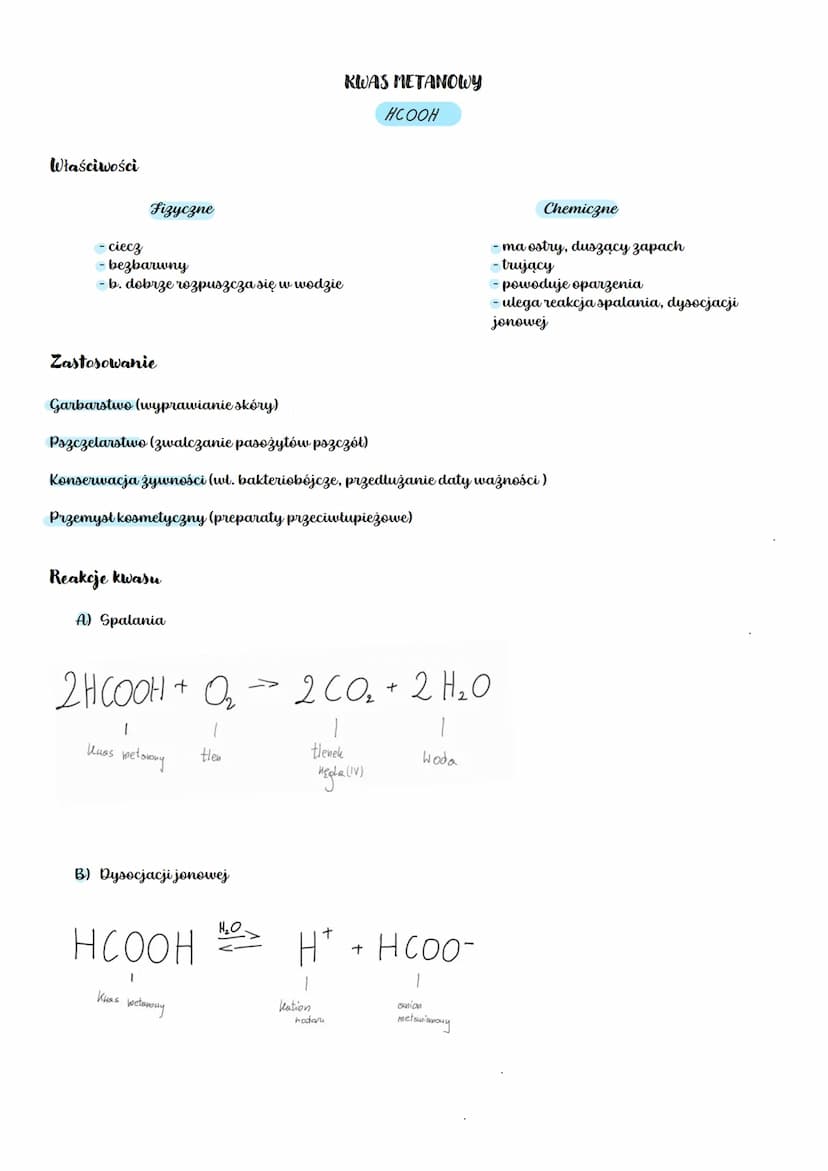 KAOS:
metanowy
mrówkay)
etanowy
(odowy)
propanoary
(ргоріпону)
butanowy
(masiary)
нсоон
HFC.
R
1 H₂x+1-COOH
соон
CHEMIA
Szereg kwasów karbok
