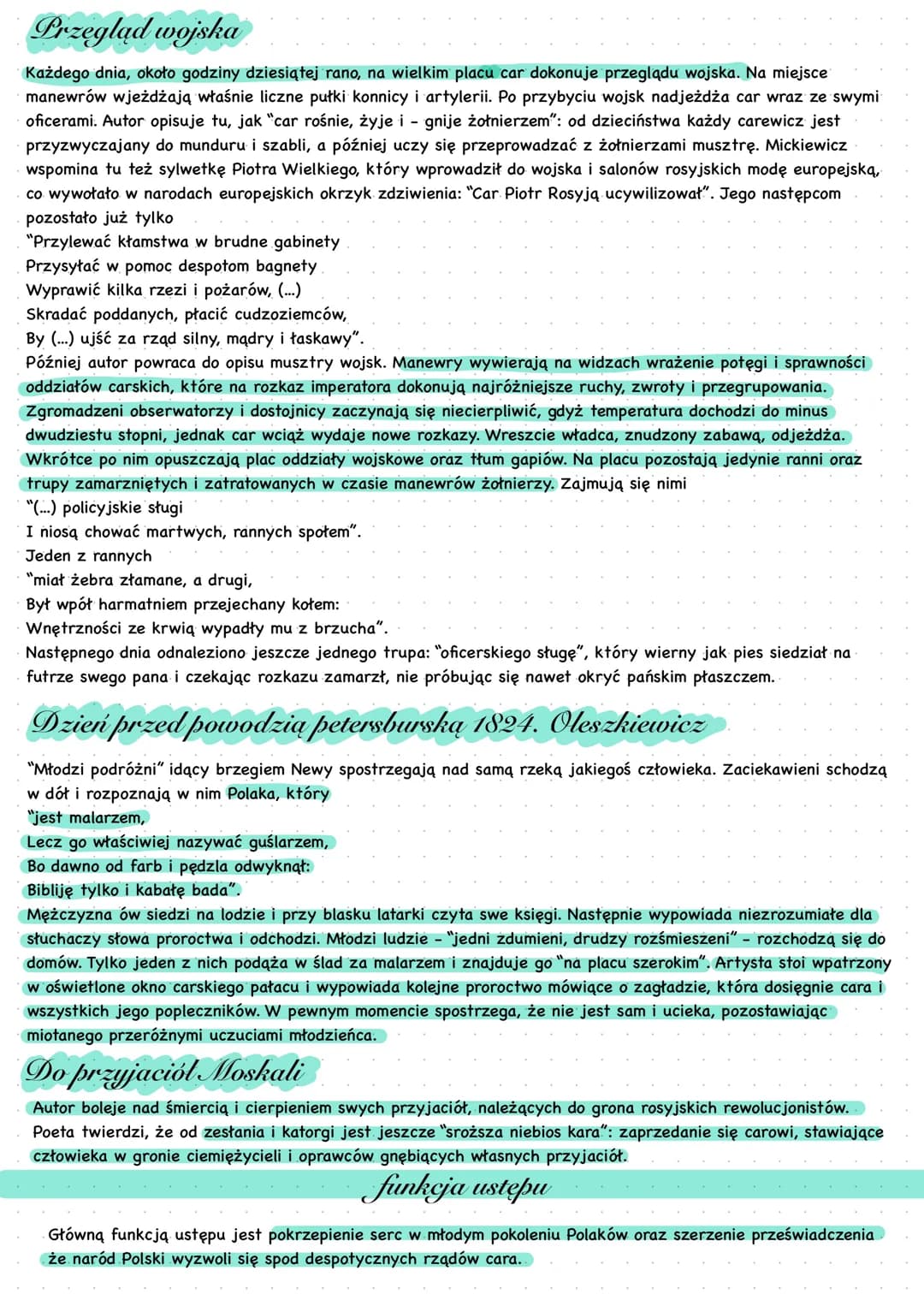 obraz cierpienia senatora
Pojawiają się Diabły. Nakładają na jedną część duszy Rosjanina kaganiec tak, by odczuwał męczarnie. Drugą
część ci