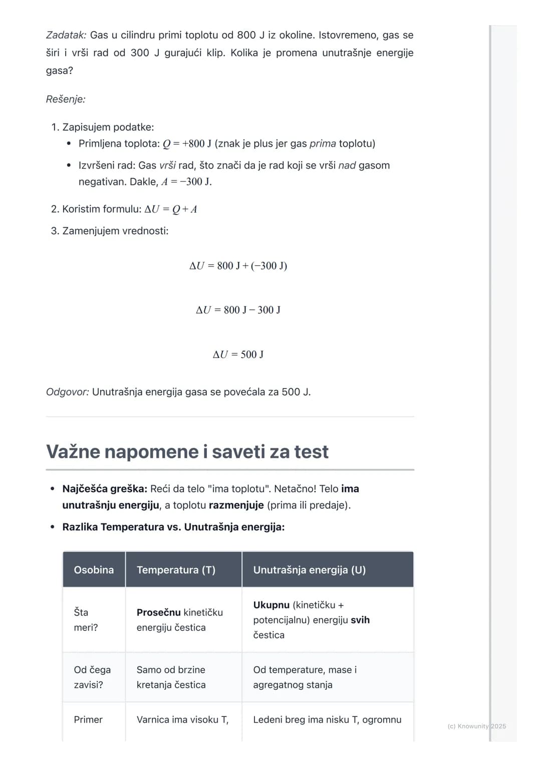 # Unutrašnja energija i toplota

Uvod u unutrašnju energiju i toplotu

Sva tela oko nas, čvrsta, tečna i gasovita, sastoje se od ogromnog br