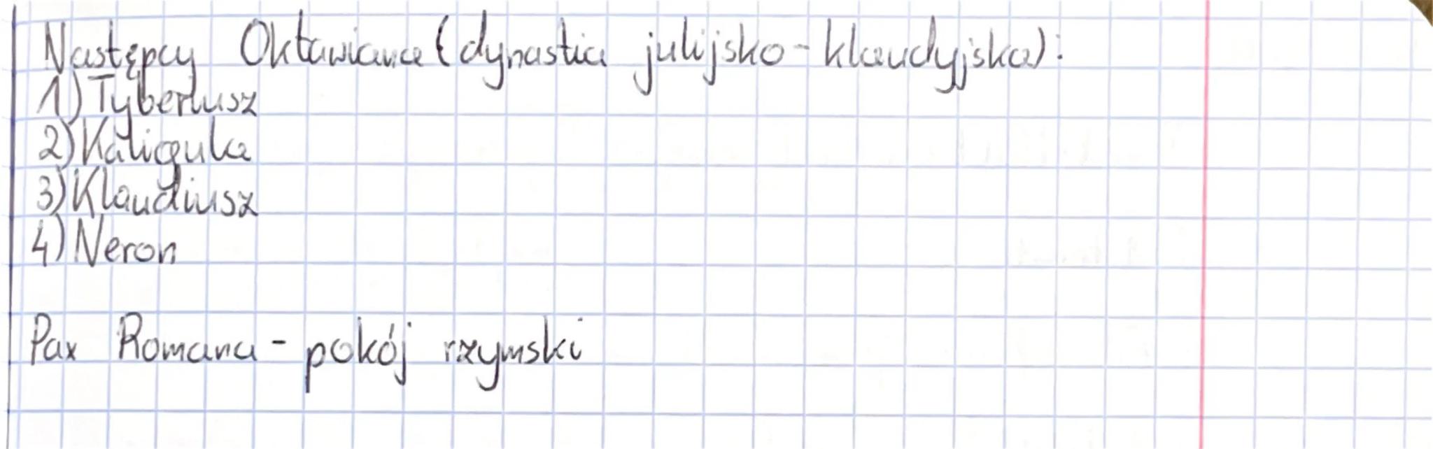 25.12.2018r.
Lekcja 111/6
Temat: Początki cesarstwa Izymskiego.
1. Polityka cesarza Oktawiana Augusta
2. Pax Romana
127 x p.n.c- przejęcie p