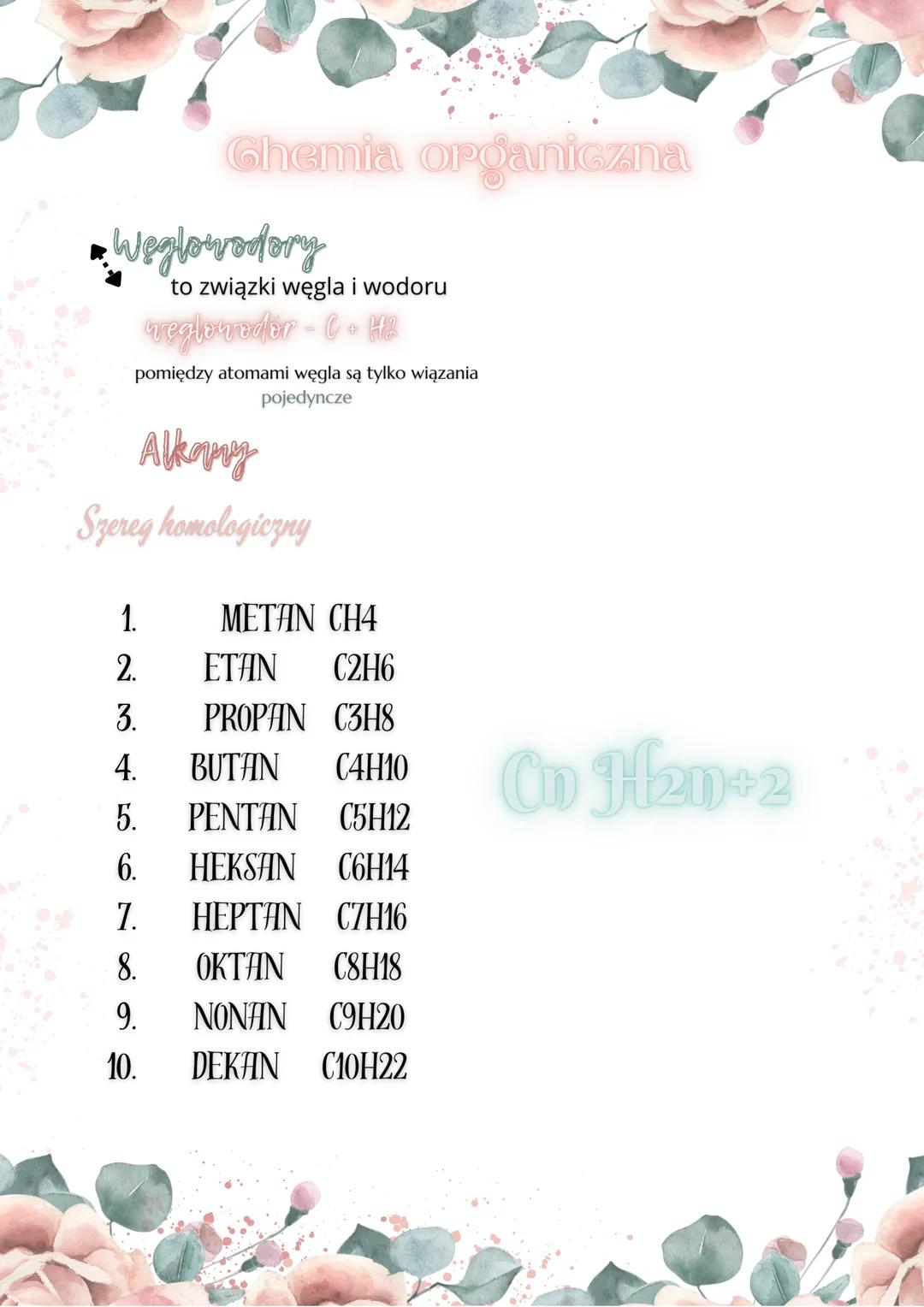 # Chemia organiczna

# Węgiel

Składnikiem wszystkich związków organicznych jest węgiel
Wyjątki: tlenek węgla, dwutlenek węgla, kwas węglowy