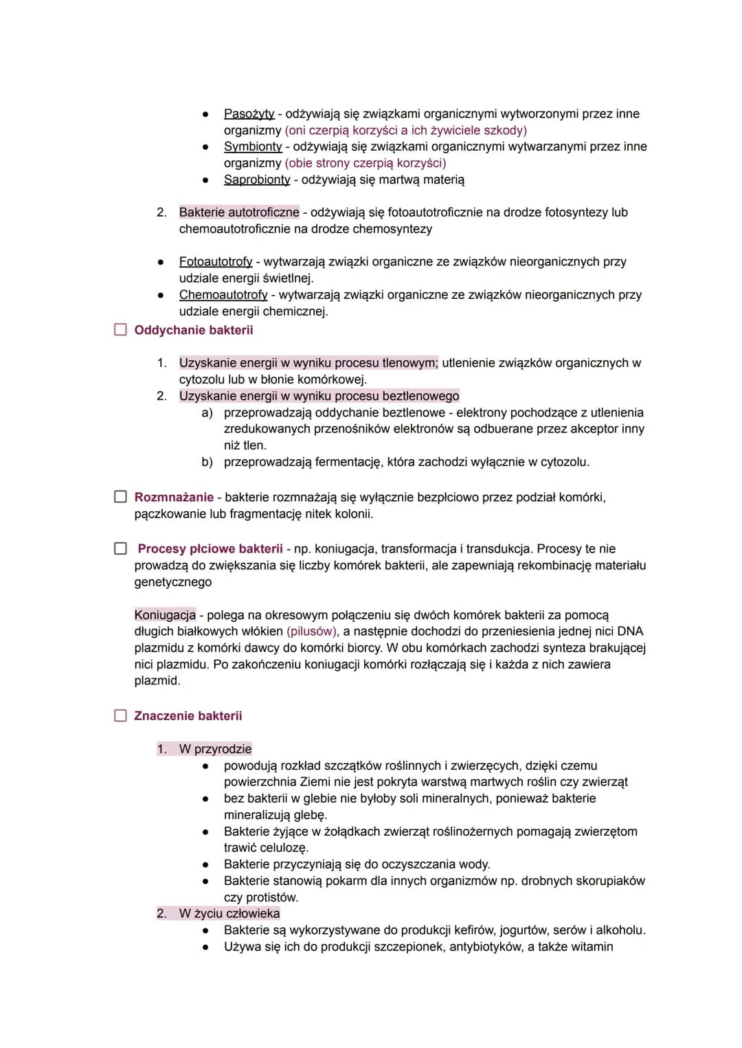 000
zbudowane z białka i kwasu nukleinowego
są wewnątrzkomórkowymi pasożytami, które atakują praktycznie wszystkie organizmy
☐ nie są organi