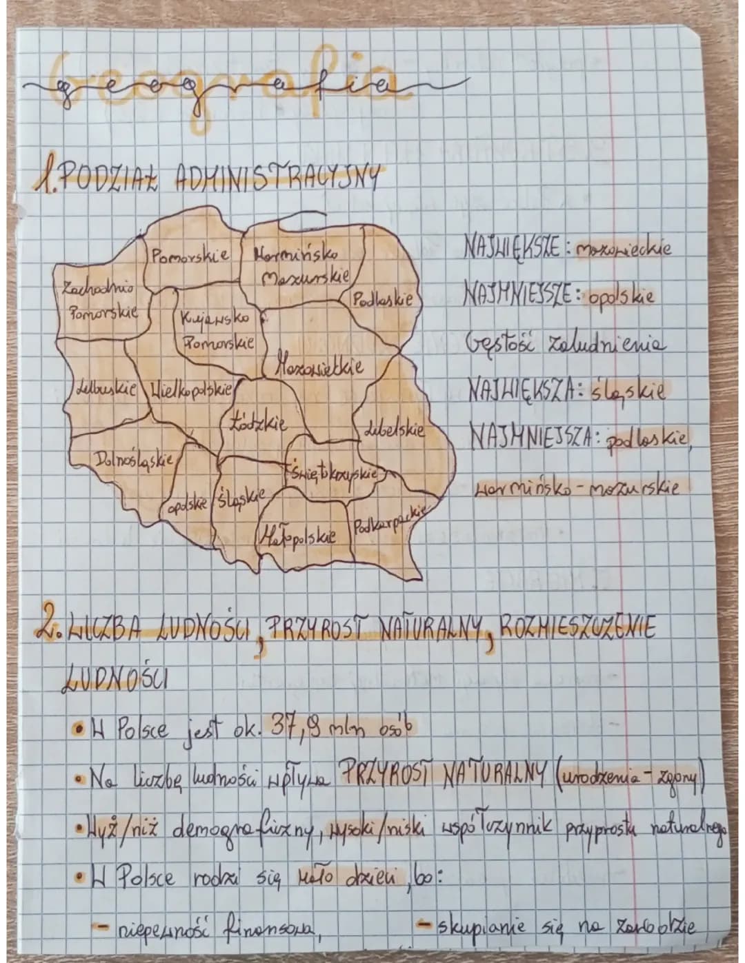 geografia klasa 7 dział 2