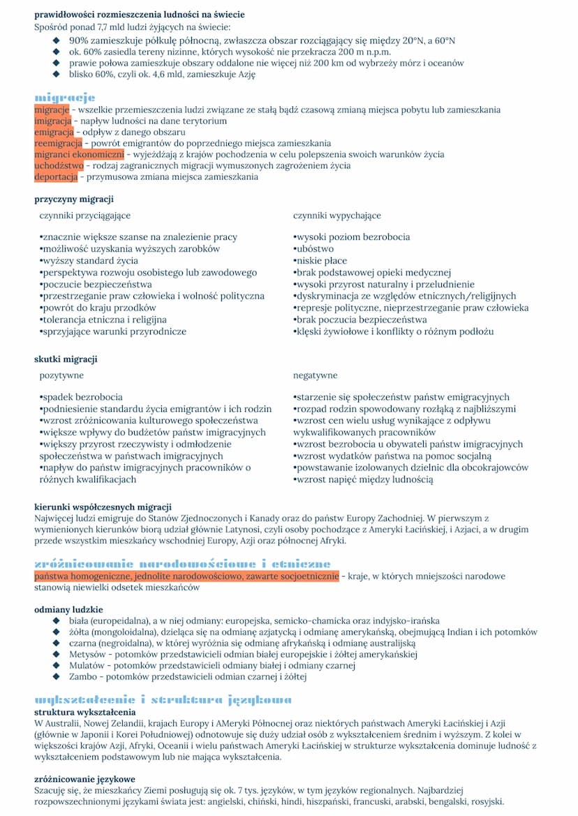 liczba ludności świata
przyczyny wzrostu liczby ludności
•rewolucja neolityczna
rewolucja przemysłowa i związany z nią postęp
technologiczny