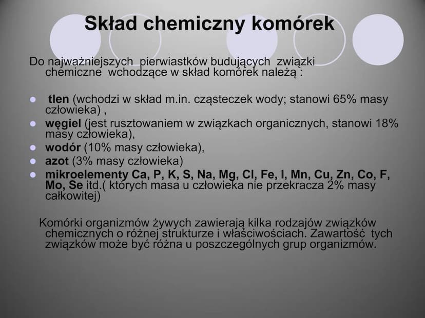 Komórki i ich budowa
oc
ock
Stock
iStock
iStocle
iStock
Stooke
iStock
Stock
Stock
Sto Organizmy żywe zbudowane są z komórek.
Komórka to pods