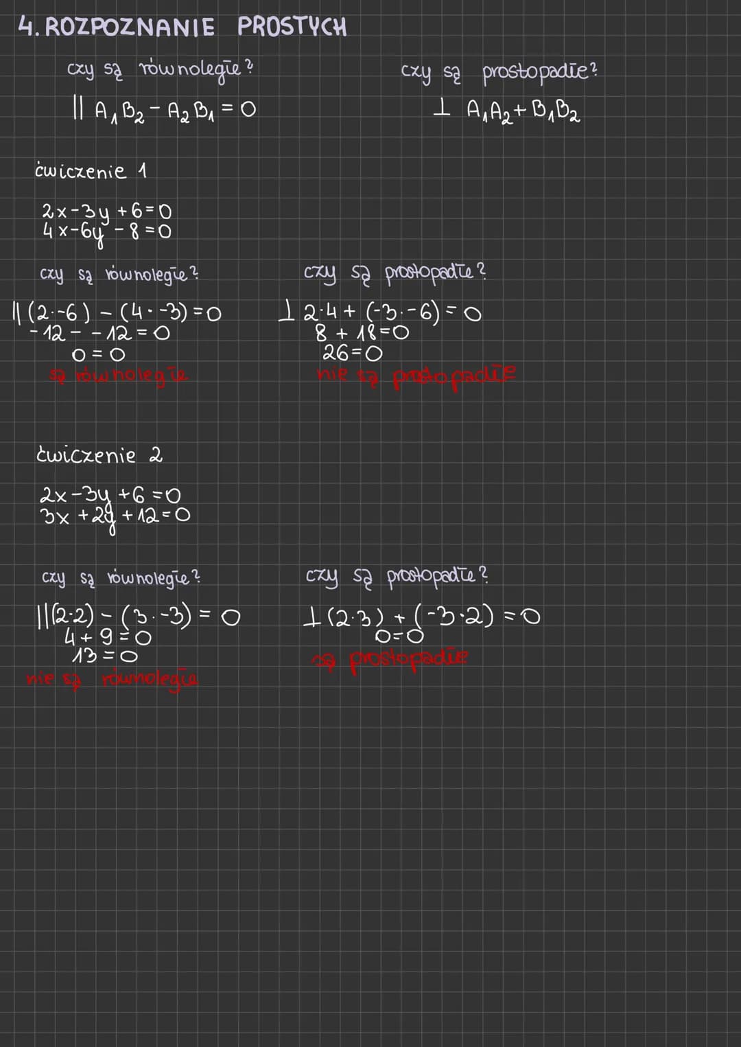 1. ROWNANIE PROSTEJ
f (x) = ax +
geometria
analityczna
y
1 = ax + b równanie kierunkowe prostej
.+ b funkcja liniowa
h
a=tga
6 to wartość
ćw