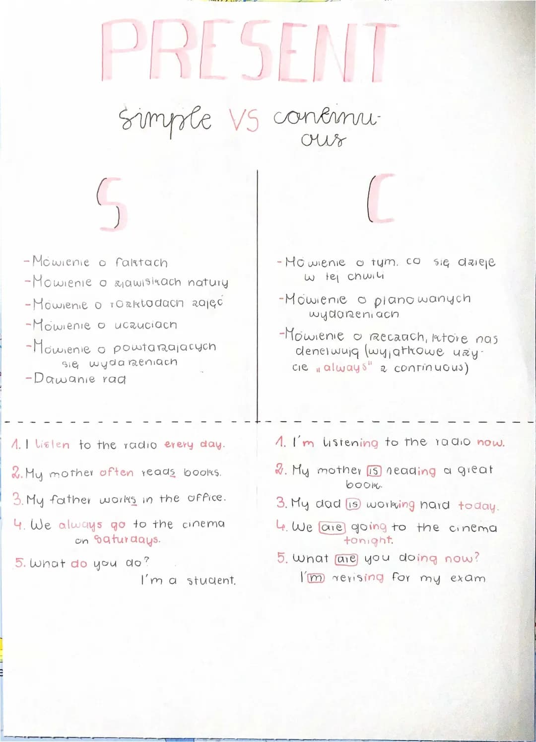 Fun Present Simple and Present Continuous Exercises for Everyone!