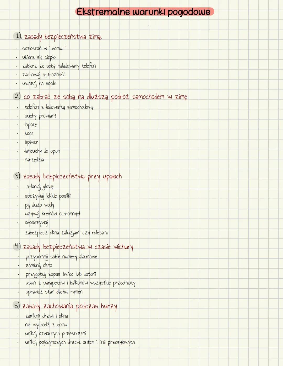 Jak dbać o bezpieczeństwo w ekstremalnych warunkach pogodowych