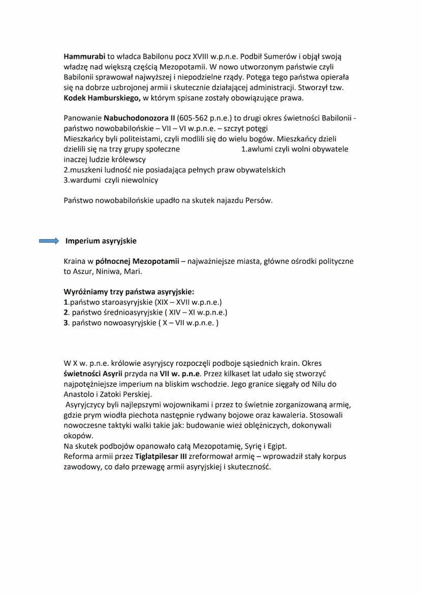 Starożytna Mezopotamia
najbardziej wysunięta na wschód część Żyznego Półksiężyca, ---pas ciągnący się od
Zatoki Perskiej do morza Śródziemne