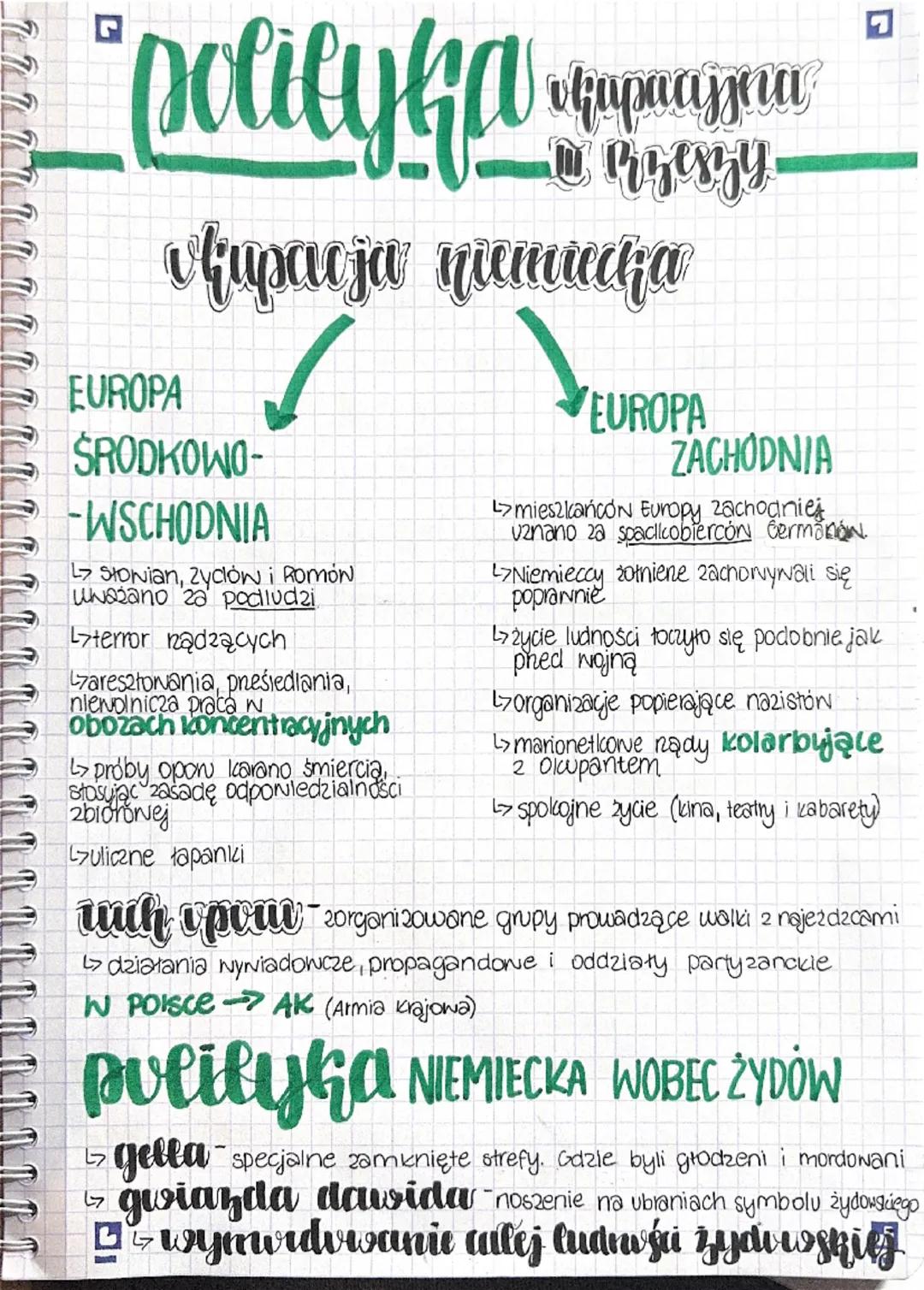 777777
polityka
vkapaajjera
I Rzeszy
vkupacja niemiecha
EUROPA
ŚRODKOWO-
WSCHODNIA
LSIONian, Zyców i Romów
ukazano za podludzi,
terror nadzą