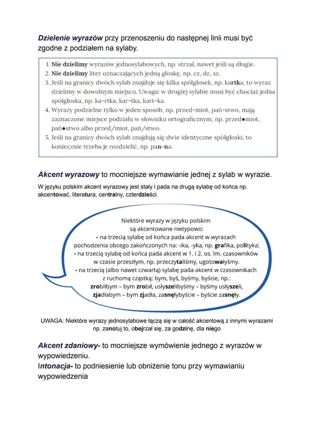 -Fonetyka-
Głoska to najmniejszy niepodzielny element dźwiękowy, który można wyodrębnić w
wyrazie.
Głoski dzielimy na samogłoski: a, a, e, e