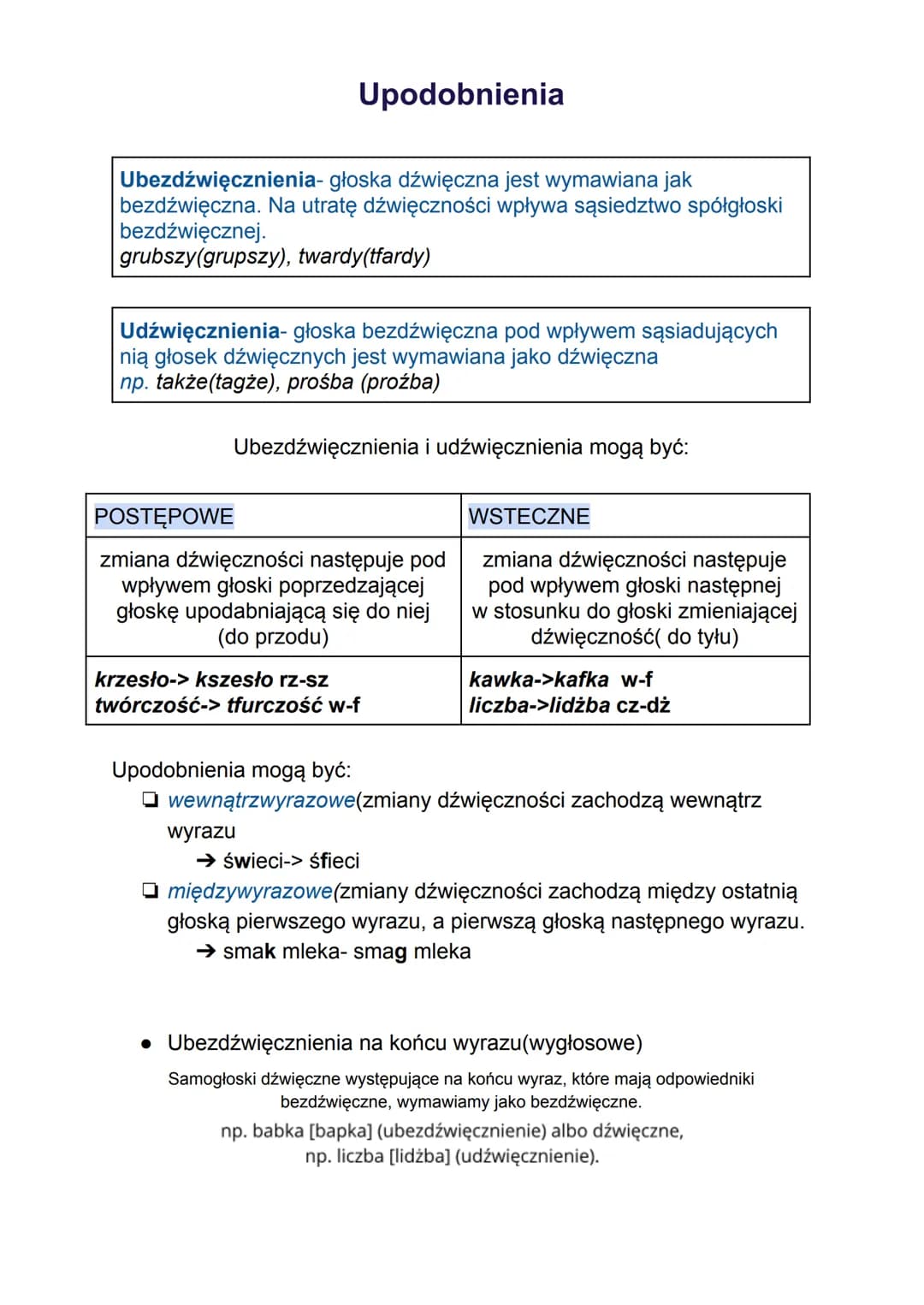 -Fonetyka-
Głoska to najmniejszy niepodzielny element dźwiękowy, który można wyodrębnić w
wyrazie.
Głoski dzielimy na samogłoski: a, a, e, e
