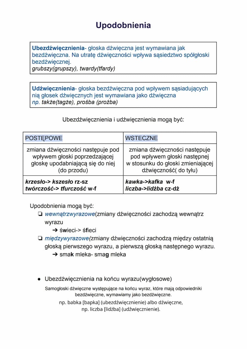 -Fonetyka-
Głoska to najmniejszy niepodzielny element dźwiękowy, który można wyodrębnić w
wyrazie.
Głoski dzielimy na samogłoski: a, a, e, e