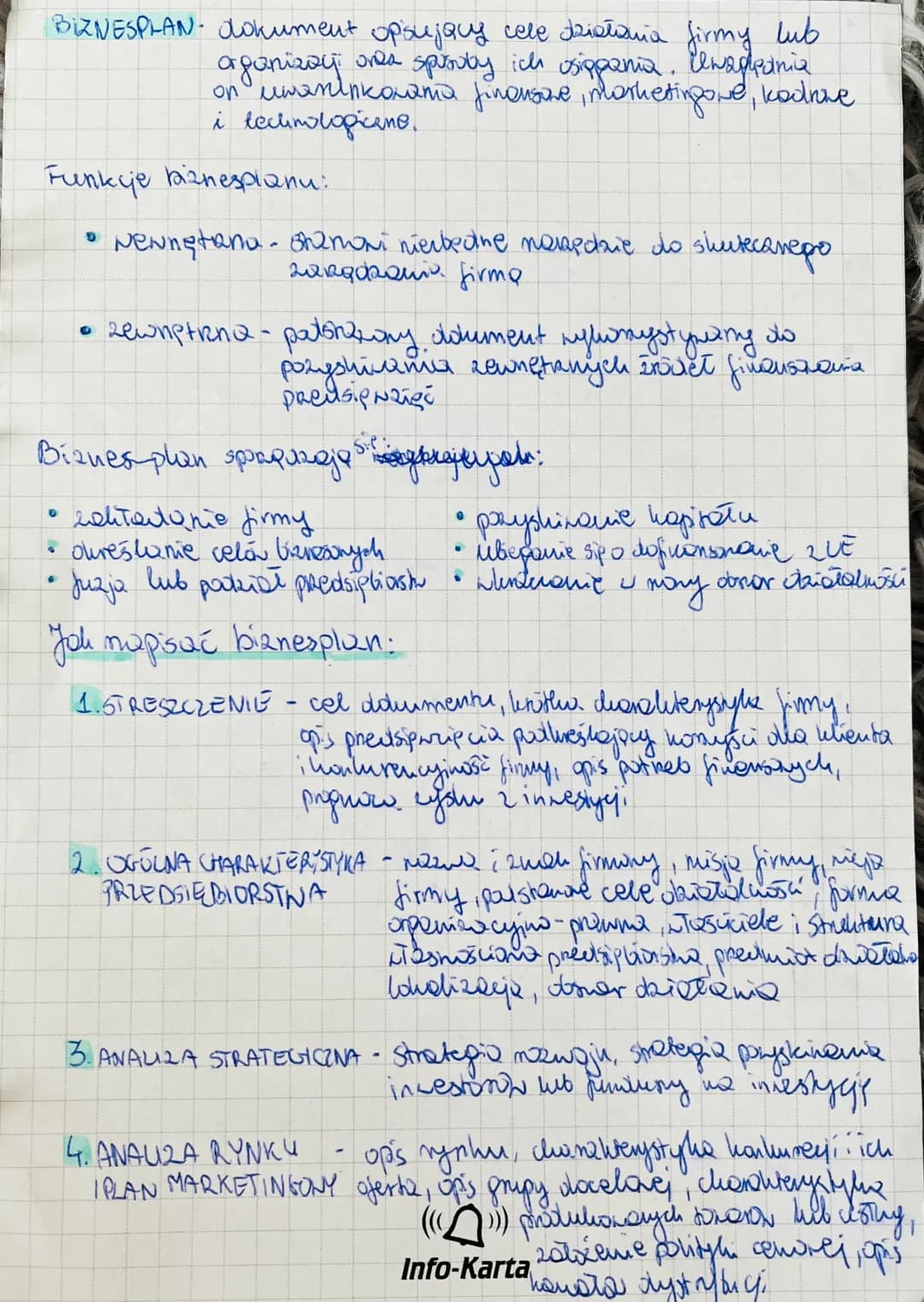 Jak napisać prosty biznes plan - darmowy wzór PDF