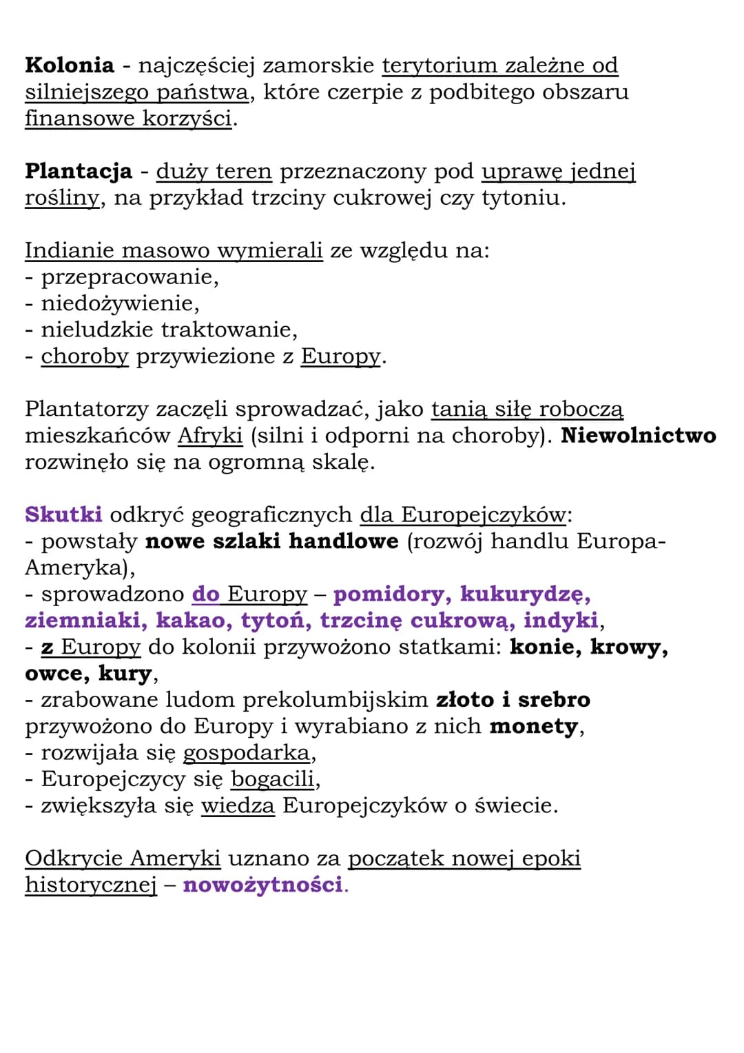 Narodziny
nowożytnego świata
R. I, kl 6, NE
1.Wielkie odkrycia
geograficzne
Kl 6, NE
1492 - odkrycie Ameryki przez Krzysztofa Kolumba
1498 -