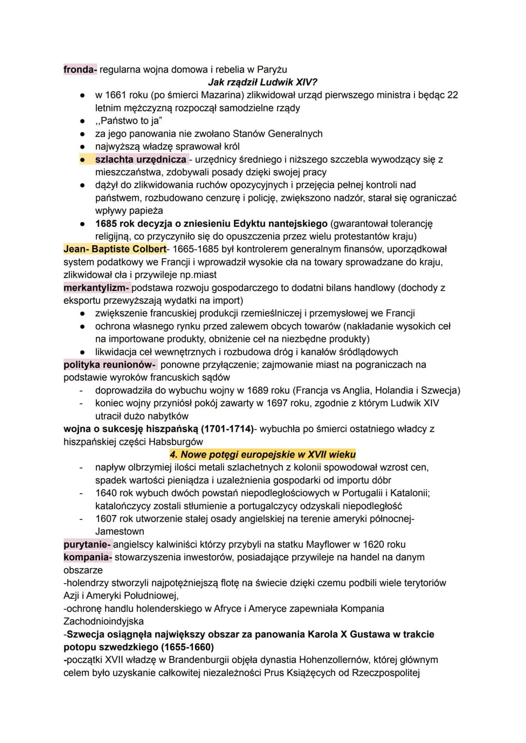 1.Rewolucja angielska i monarchia parlamentarna
Ogradzanie-łączenie gruntów gminnych i chłopskich w duże gospodarstwa zajmujące się
wypasem 