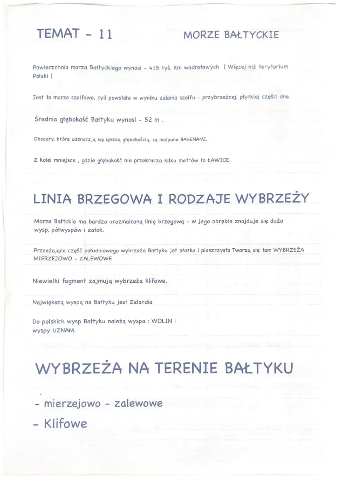 Ciekawe fakty o Morzu Bałtyckim: powierzchnia, głębokość i więcej!