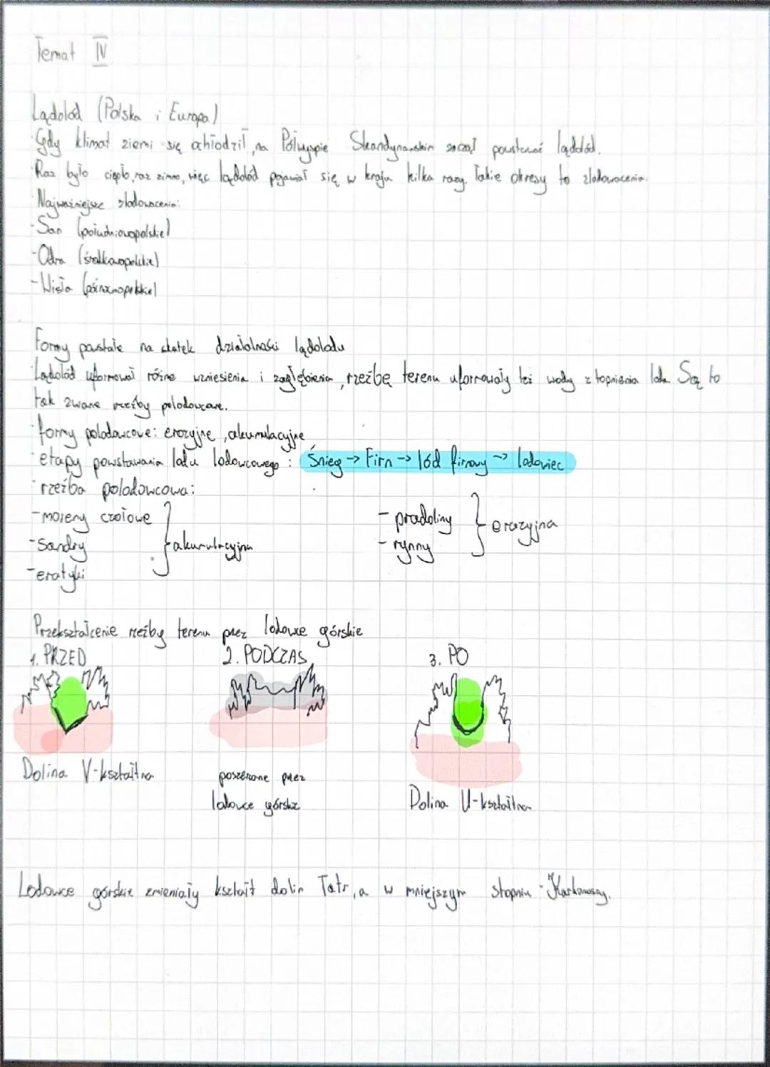 --- OCR Start ---
Temat
Era paleozoicana
*na terenie polski utaly trwaly kaledońskie ruchy górotwórze. (ce. sfaldomnic fór świętolbrzystal
i