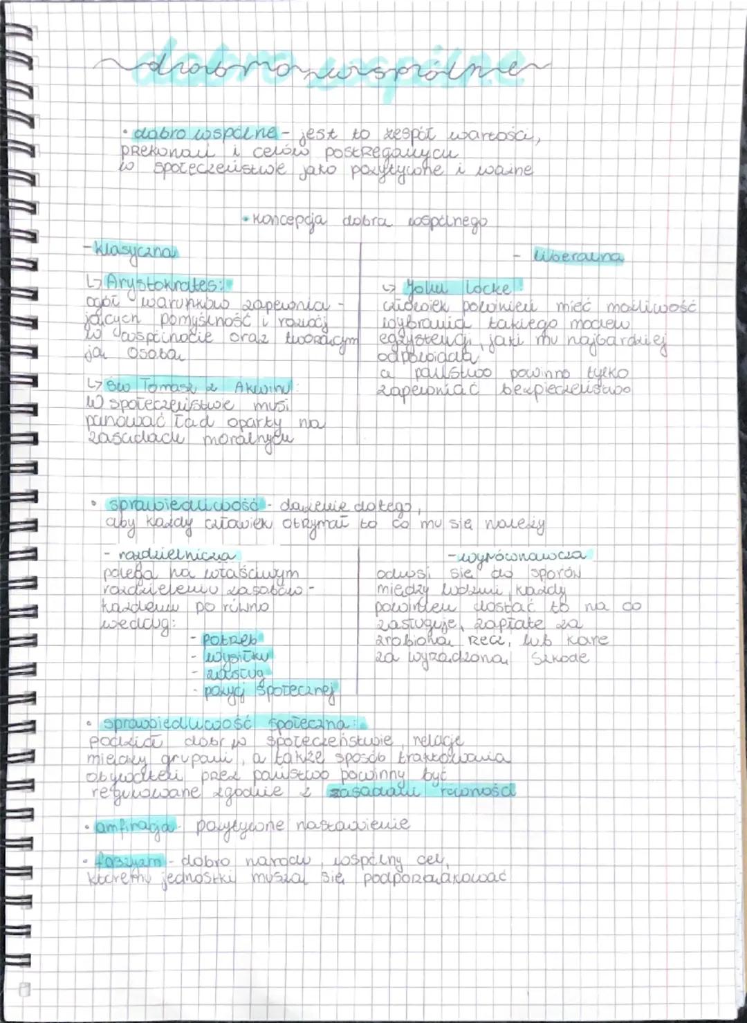 drawmaner spromen
• dobro wspolne - jest to zespół wartości,
prekonal i celów postRegally cu
is społeczeństwie jako pozytywne i ważne.
-klas
