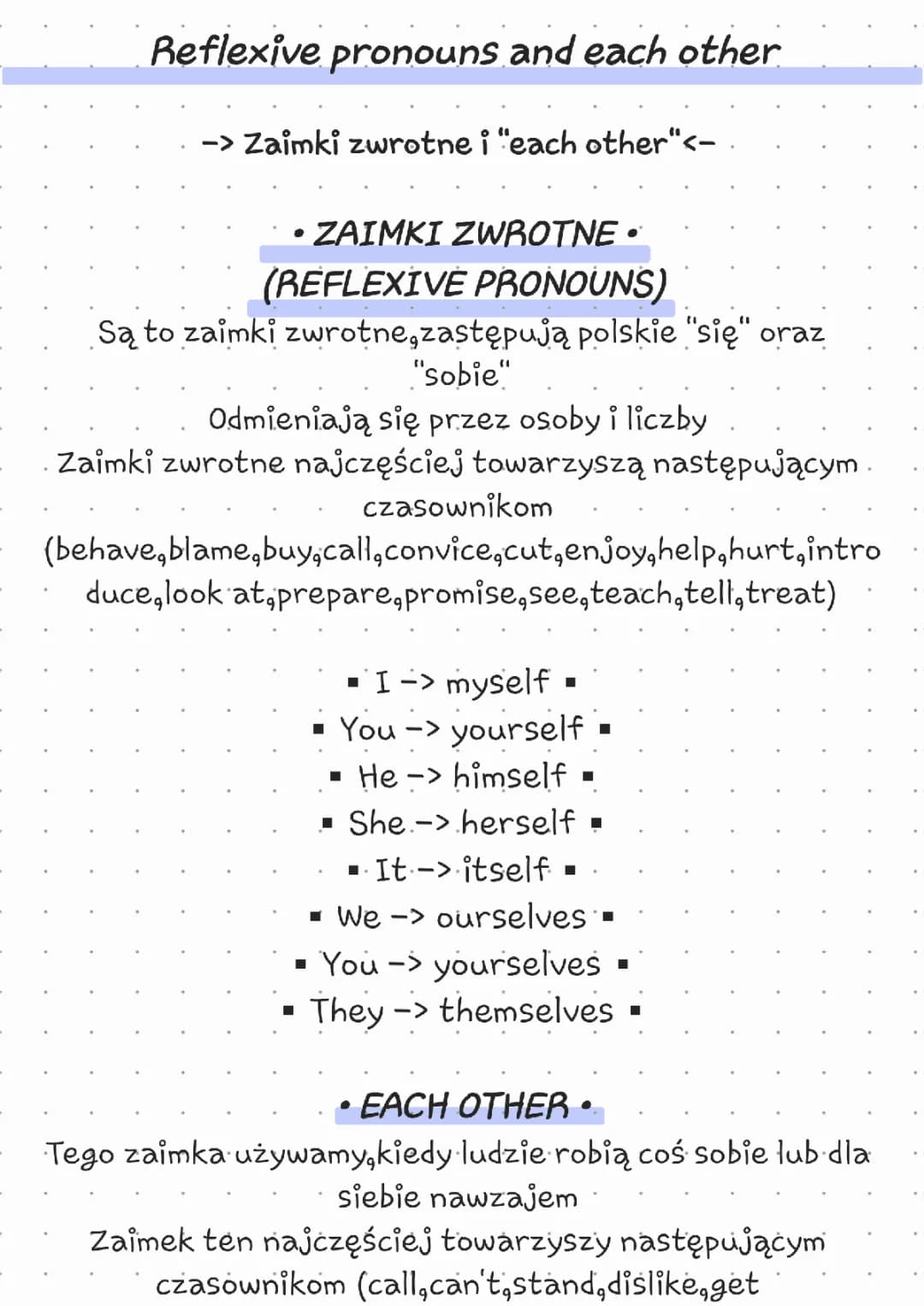 Learn Reflexive Pronouns: Exercises and Fun Videos on 'Each Other' and 'One Another'