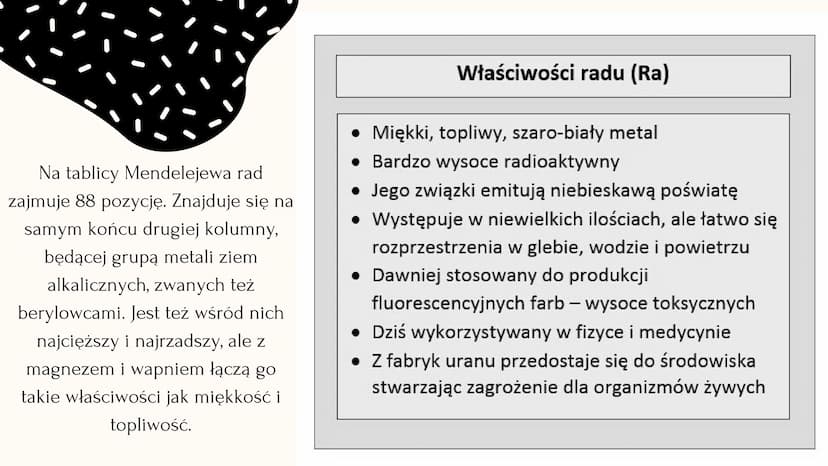 V
Maria Skłodowska Curie Kim była?
KRÓTKI ZYCIORYS
Maria Skłodowska-Curie była fizyczką i chemiczką,
nagrodzoną dwukrotnie Nagrodą Nobla. By