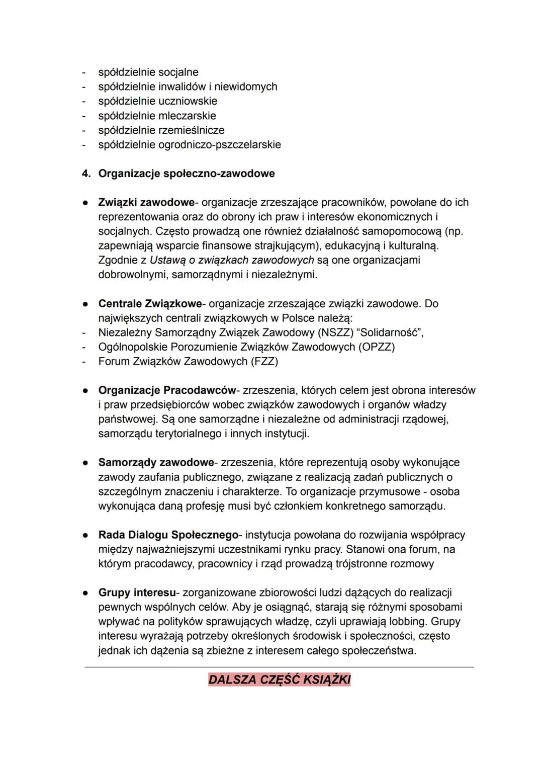 WOS SPRAWDZIAN 8.11.2024
PODSUMOWANIE
1. Społeczeństwo Obywatelskie
• Społeczeństwo Obywatelskie- zbiorowość, której członkowie na wiele
spo