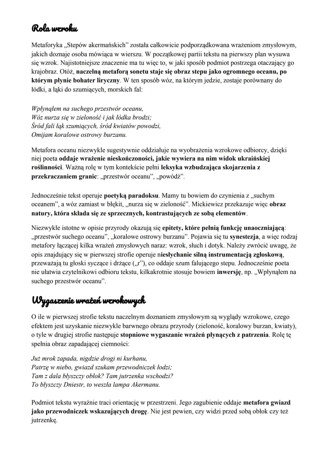 Adam Mickiewicz
Sonety krymskie
Genera
,,Sonety krymskie" stanowią jedną z części zbioru wydanego w 1826 r. pod ogólnym tytułem
,,Sonety", w