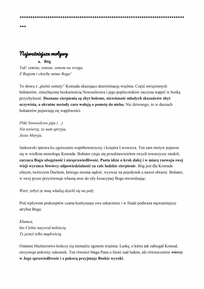 Adam Mickiewicz
*********
***
Dziady
***
cz. III
Geneza
Trzecia część dramatu została ukończona w 1832 roku i ze względu na miejsce powstani