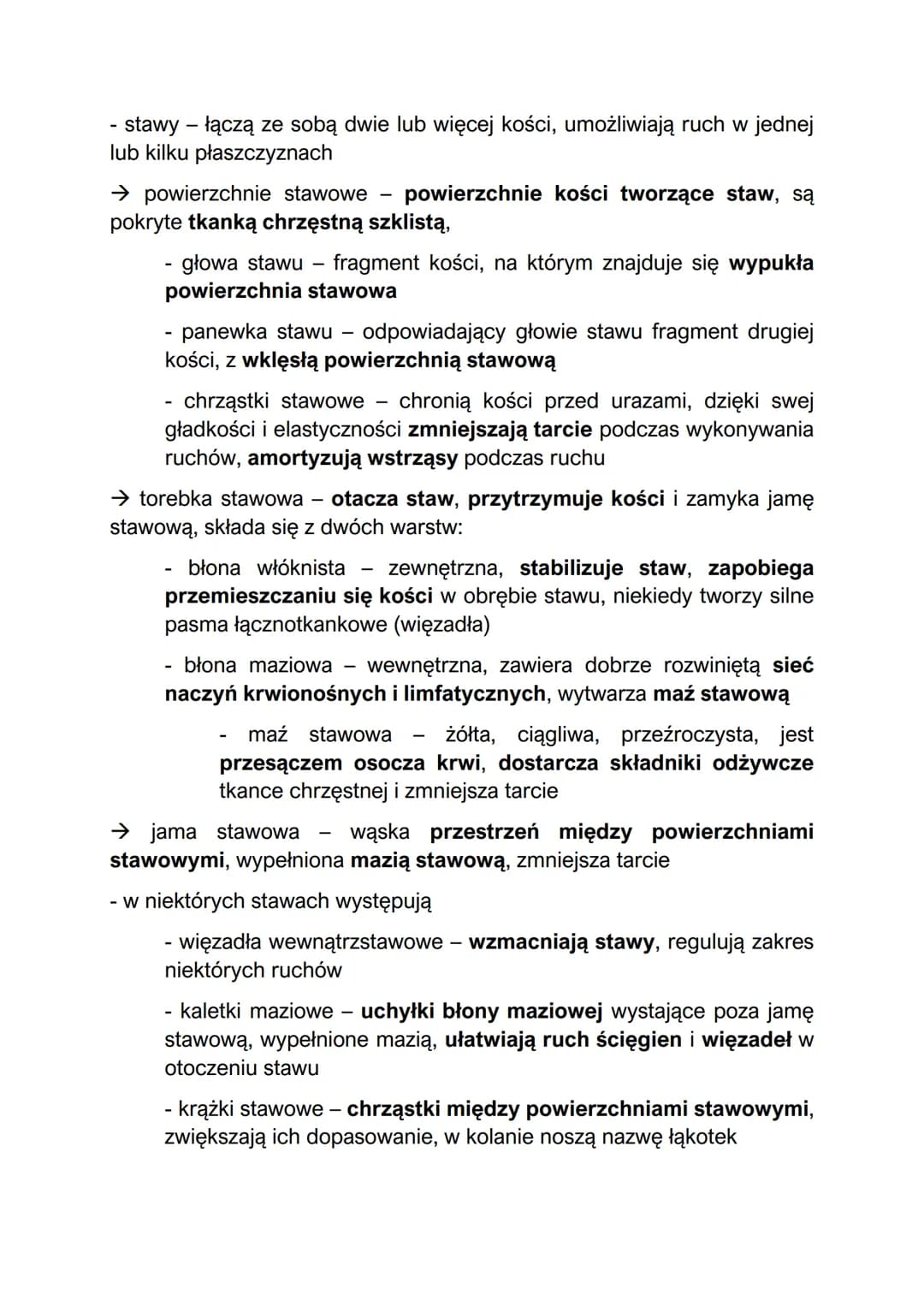 Rodzaje połączeń kości
Połączenia kości:-
- kości łączą się ze sobą za pomocą połączeń ścisłych lub ruchomych
→ połączenia ścisłe kości mają
