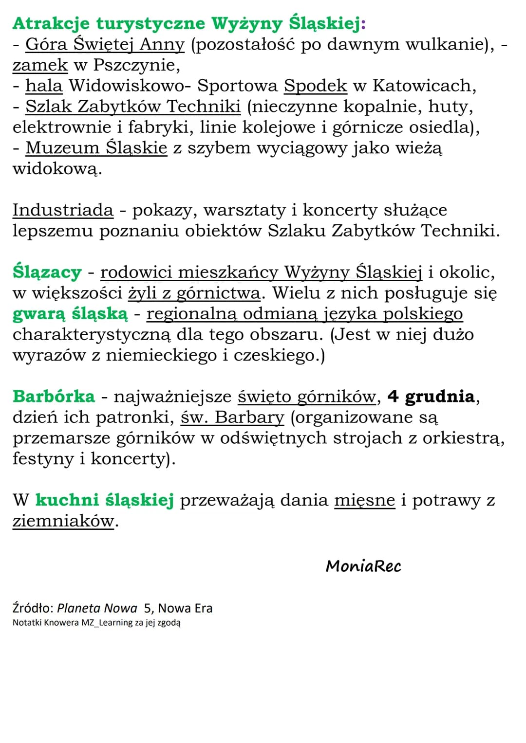 Krajobraz
miejsko-przemysłowy
Wyżyny Śląskiej
Polskie Wyżyny:
- Śląska,
-
- Małopolska,
Lubelska z Roztoczem.
Krakowsko-Częstochowska,
Wyżyn