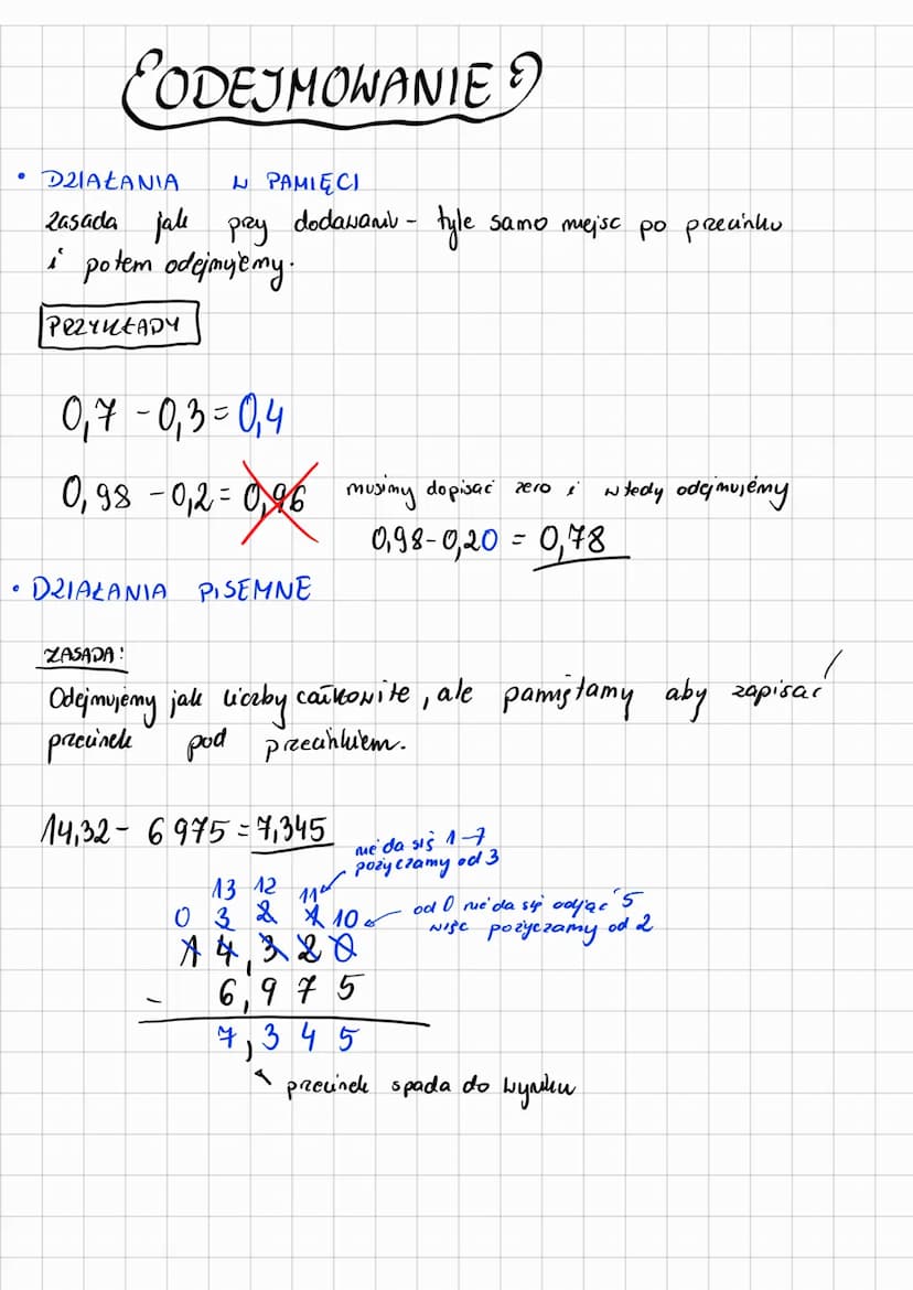 UŁAMKI DZIESIĘTNE
EUŁAMICI ZWYKŁE NA DZIESIĘTNE
I SPOSOB
3.2. 6
=
10
np. 5.2
-
-0
Rozszerzamy wamele do mianownika 10, 100, 1000,...
a potem