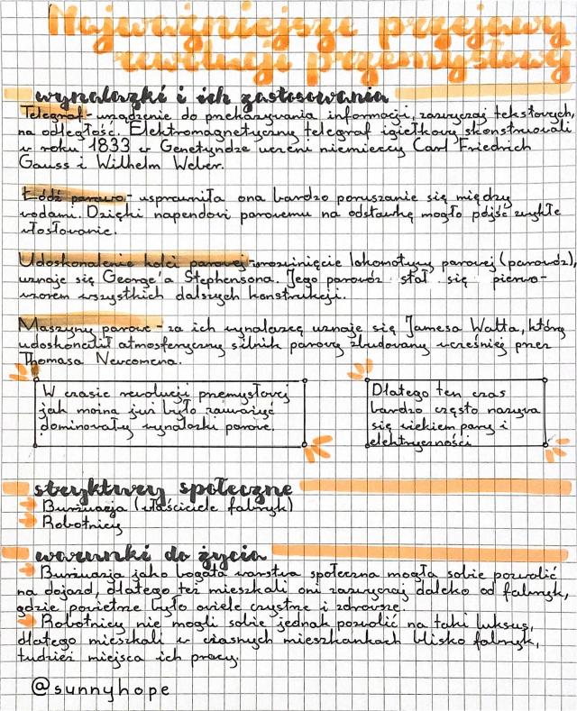 Know Najważniejsze przejawy rewolucji przemysłowej  thumbnail