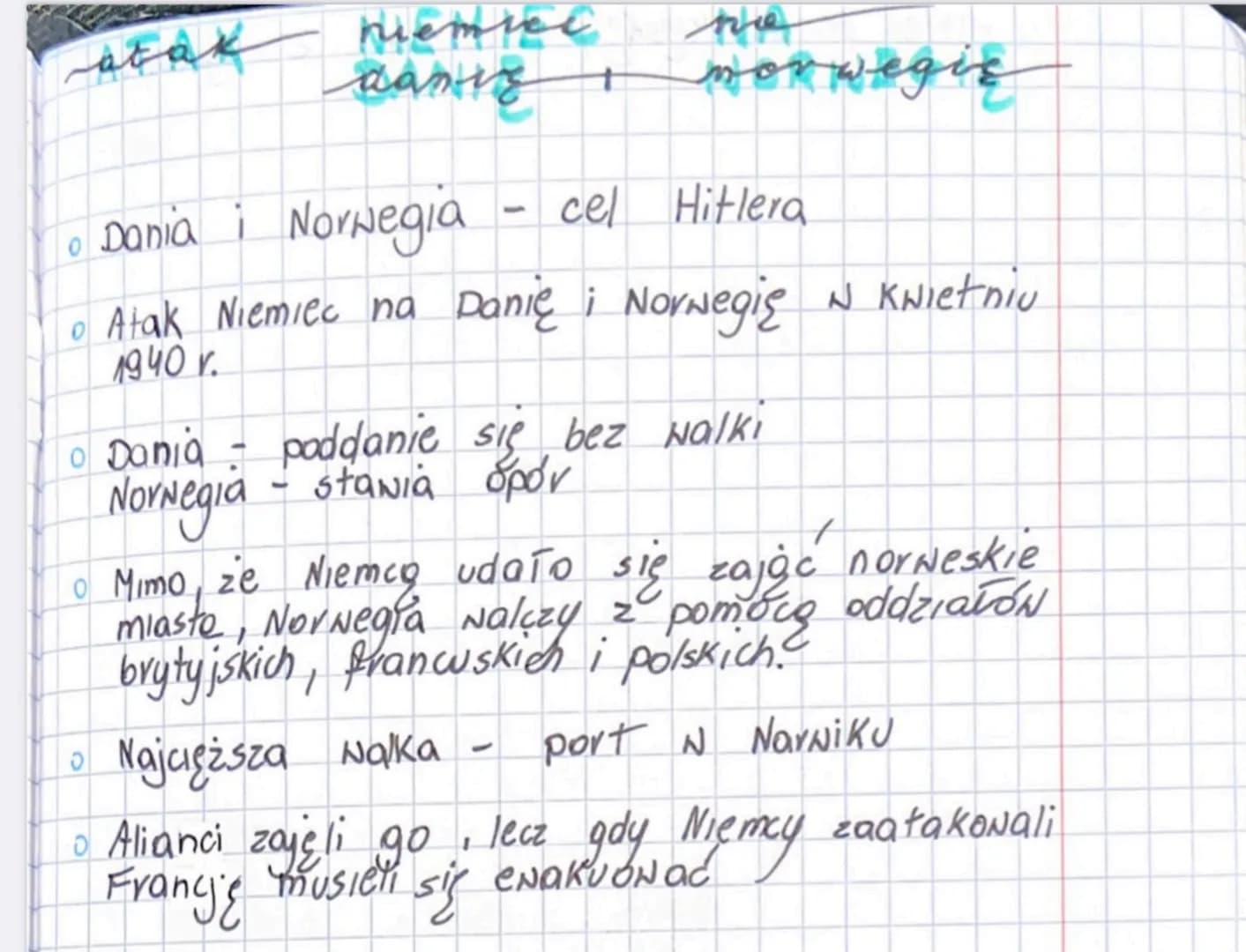 stak
cantin
мне
morwegie
。 Dania i Norwegia
cel Hitlera
。 Atak Niemiec na Danię i Norwegię N Kwietniu
1940 v.
O
o Dania - poddanie się bez w