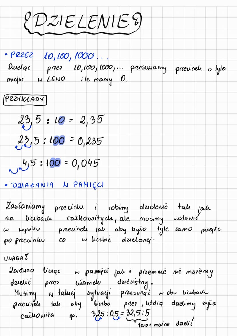 UŁAMKI DZIESIĘTNE
EUŁAMICI ZWYKŁE NA DZIESIĘTNE
I SPOSOB
3.2. 6
=
10
np. 5.2
-
-0
Rozszerzamy wamele do mianownika 10, 100, 1000,...
a potem