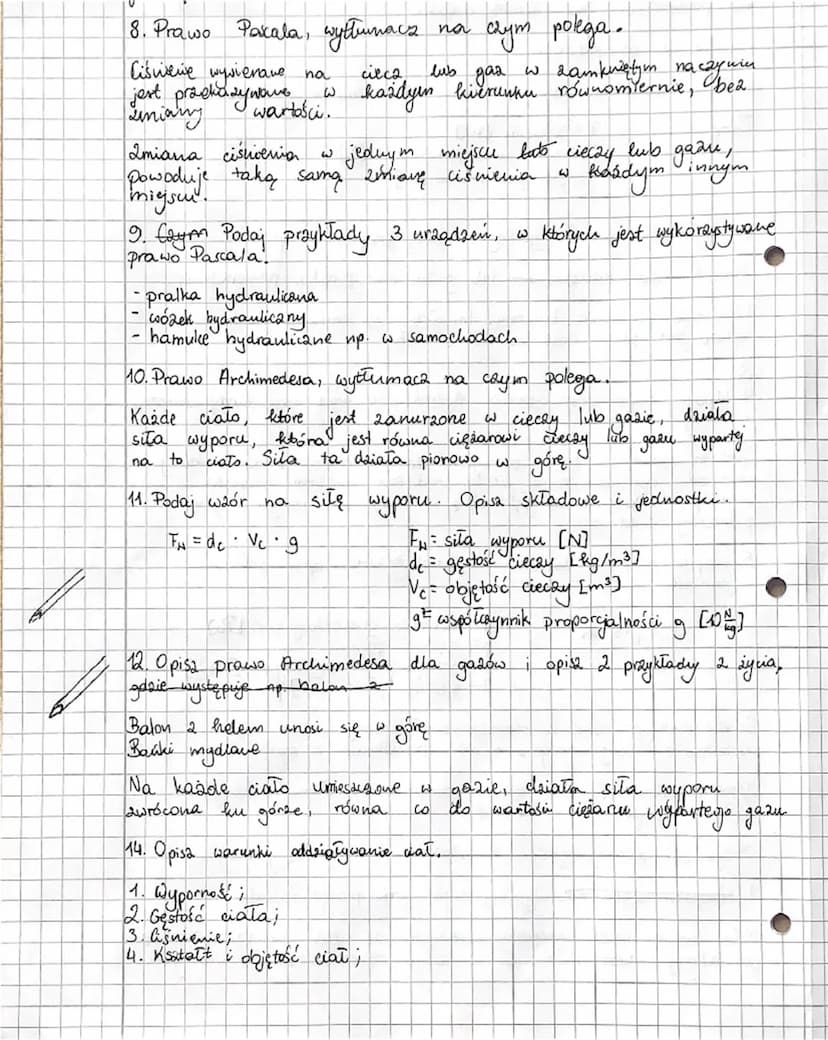 Hydro i
Aero
(hydrostatyka i acrostatykad
1.
05
Czym jest
występuje.
nacisk? Hyjaśnij
to pojęcie
i
podaj przykład gdaće
do
Jity
Nacisk to sk