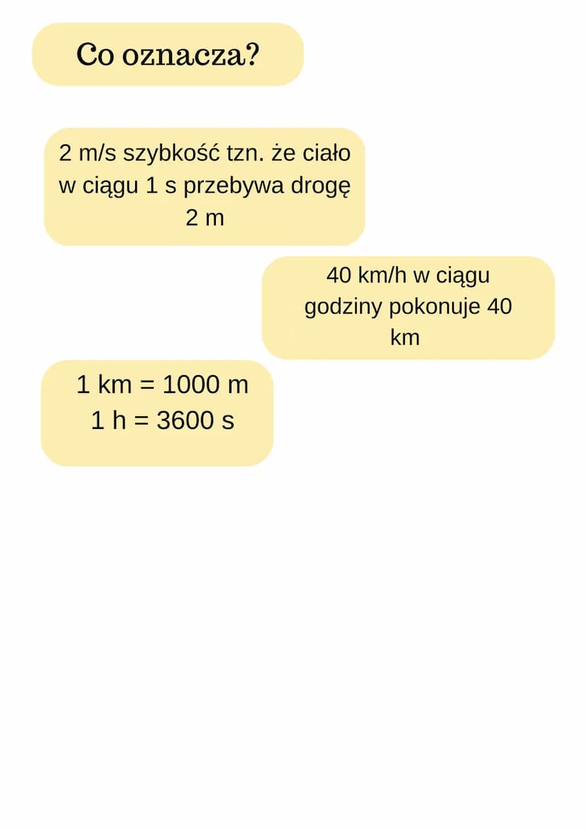 Ruch jednostajny prostoliniowy
1.Ruch jednostajny
prostoliniowy to taki, w
którym w takich samych
odstępach czasu ciało
pokonuje jednakowe
d