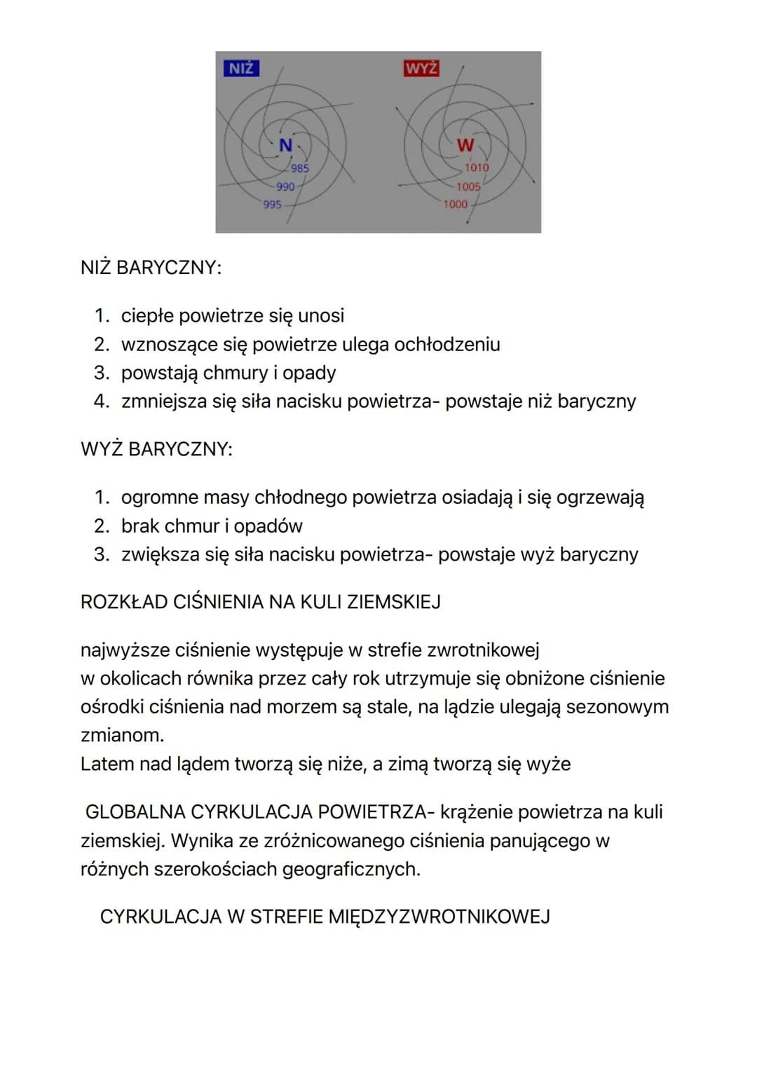 Dokument bez tytułu
GEOGRAFIA- ATMOSFERA
1. TEMPERATURA POWIETRZA
Promieniowanie słoneczne jest głównym źródłem ciepła na naszej
planecie. Z