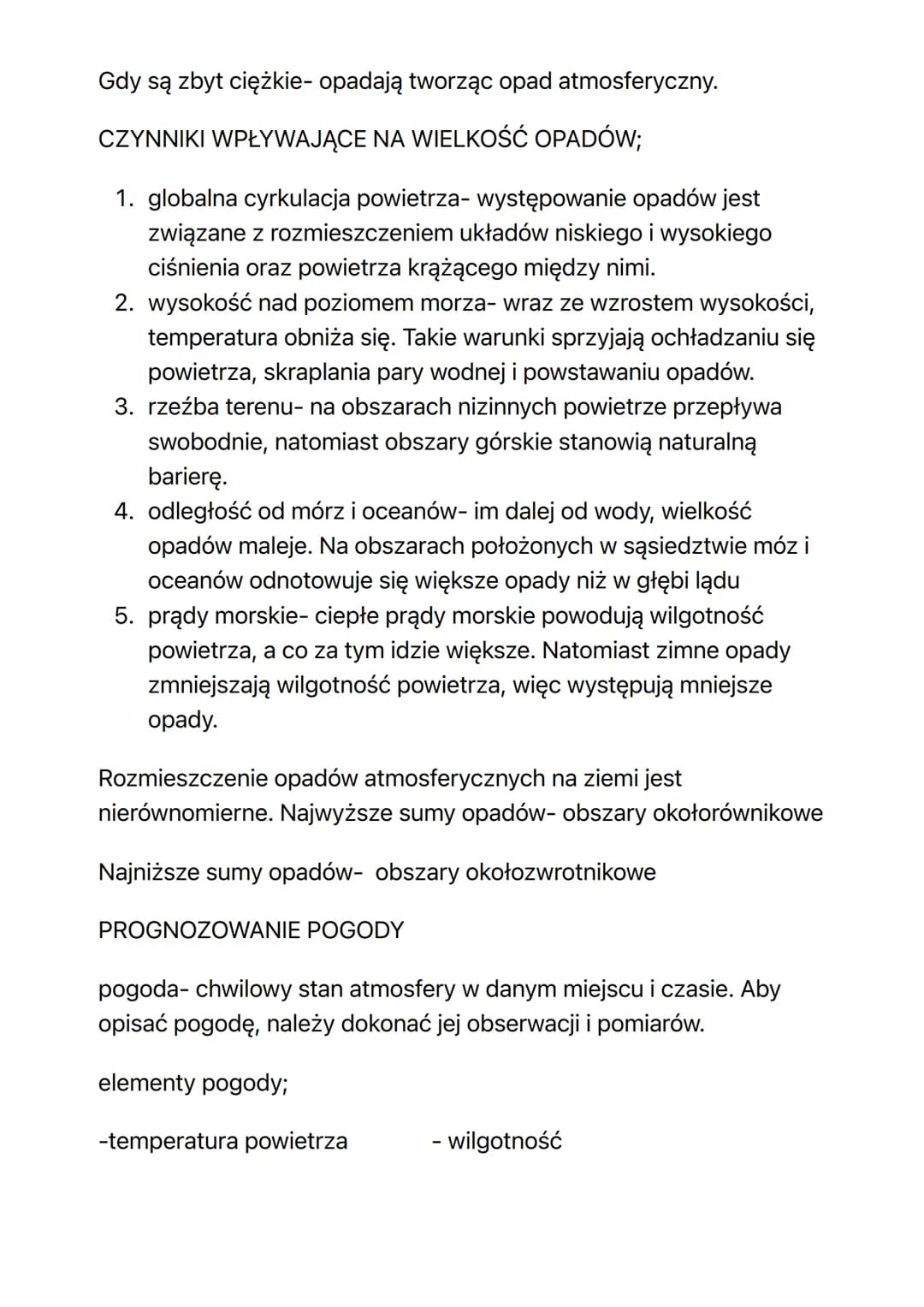 Dokument bez tytułu
GEOGRAFIA- ATMOSFERA
1. TEMPERATURA POWIETRZA
Promieniowanie słoneczne jest głównym źródłem ciepła na naszej
planecie. Z