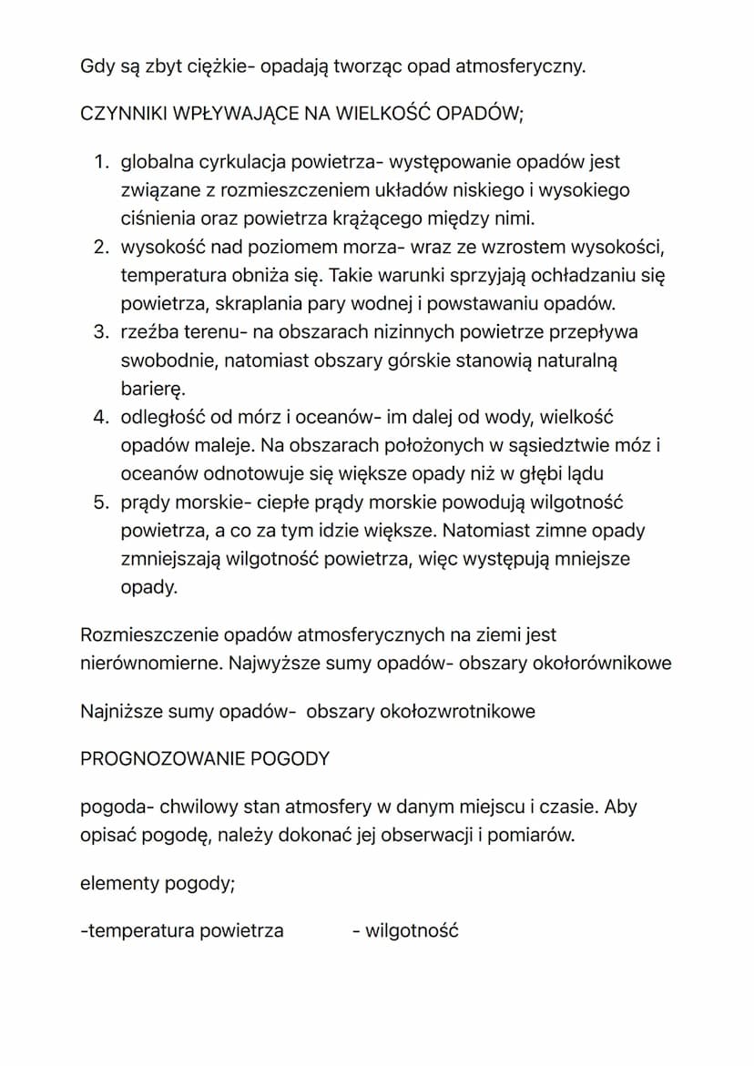 Dokument bez tytułu
GEOGRAFIA- ATMOSFERA
1. TEMPERATURA POWIETRZA
Promieniowanie słoneczne jest głównym źródłem ciepła na naszej
planecie. Z