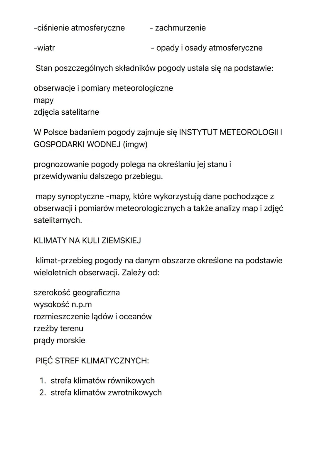 Dokument bez tytułu
GEOGRAFIA- ATMOSFERA
1. TEMPERATURA POWIETRZA
Promieniowanie słoneczne jest głównym źródłem ciepła na naszej
planecie. Z