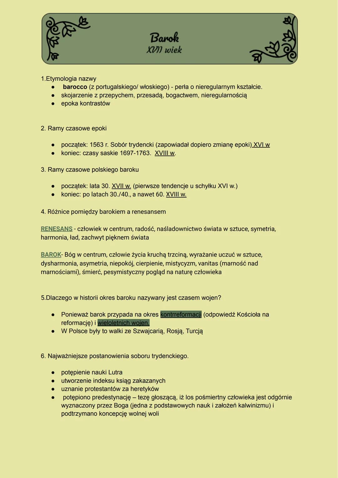 & ace
18
1.Etymologia nazwy
barocco (z portugalskiego/ włoskiego) - perła o nieregularnym kształcie.
• skojarzenie z przepychem, przesadą, b