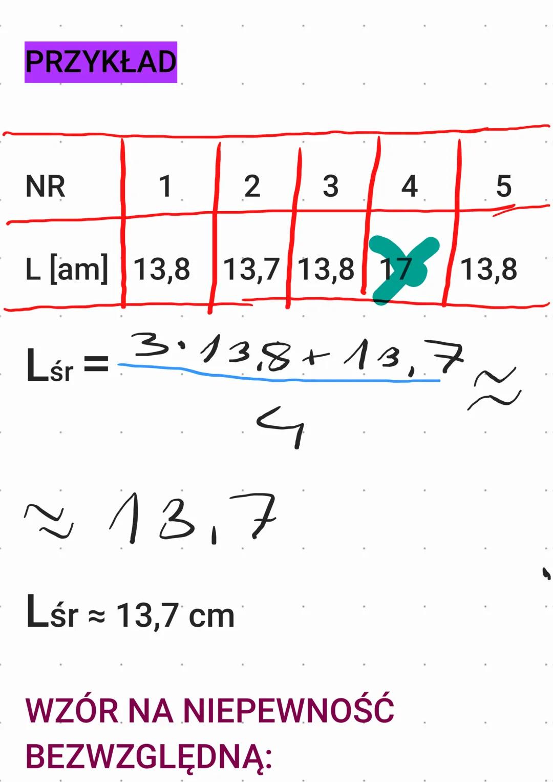 NIEPEWNOŚĆ BEZWZGLĘDNA =
pogarsza dokładność pomiaru.
Każdy pomiar jest obarczony
niepewnością pomiarową
ROZDZIELCZOŚĆ PRZYRZĄDU
POMIAROWEGO