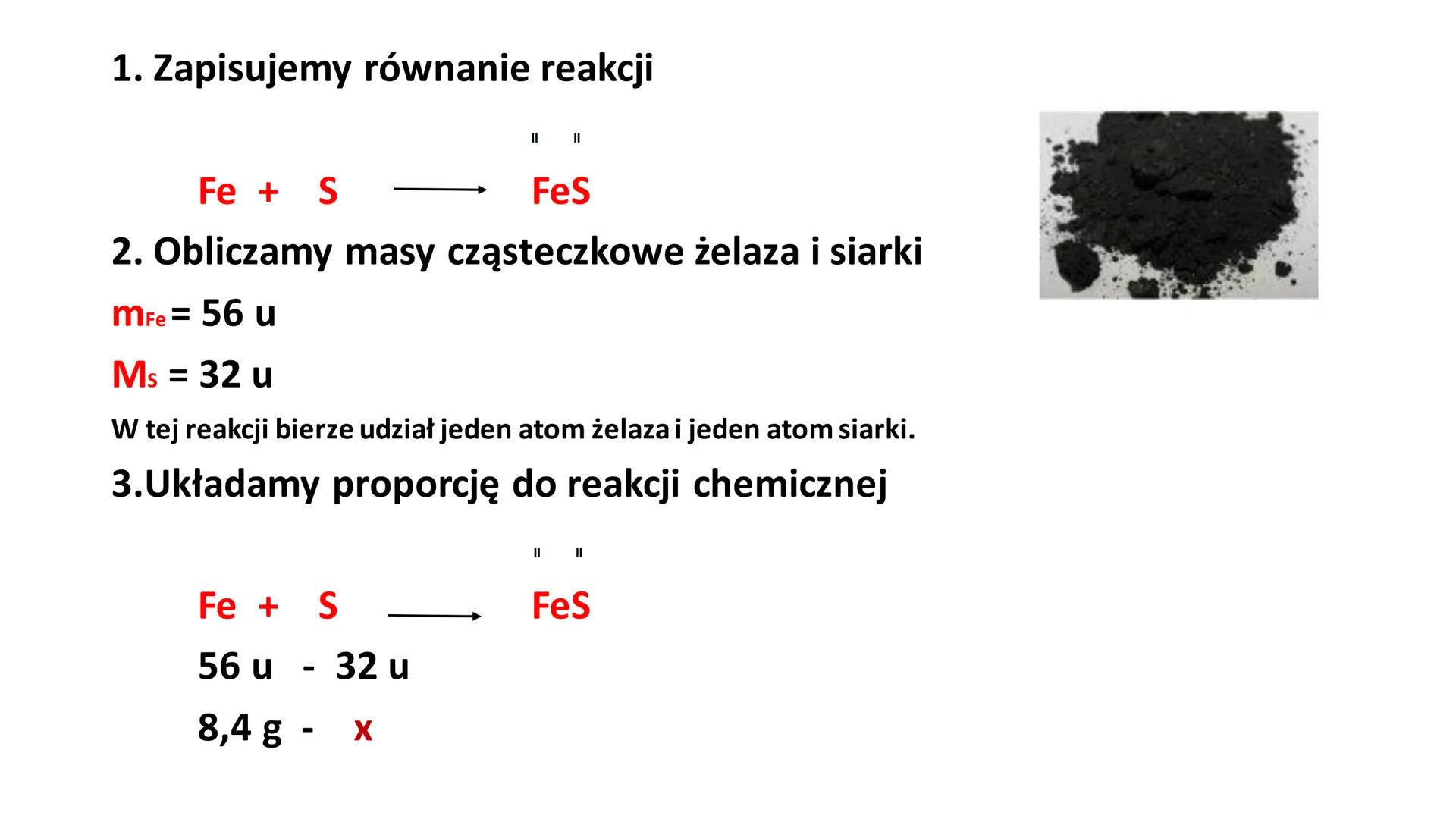 # OBLICZENIA
# STECHIOMETRYCZNE Obliczenia stechiometryczne

To obliczenia wykonywane na podstawie równań
reakcji chemicznych z wykorzystani