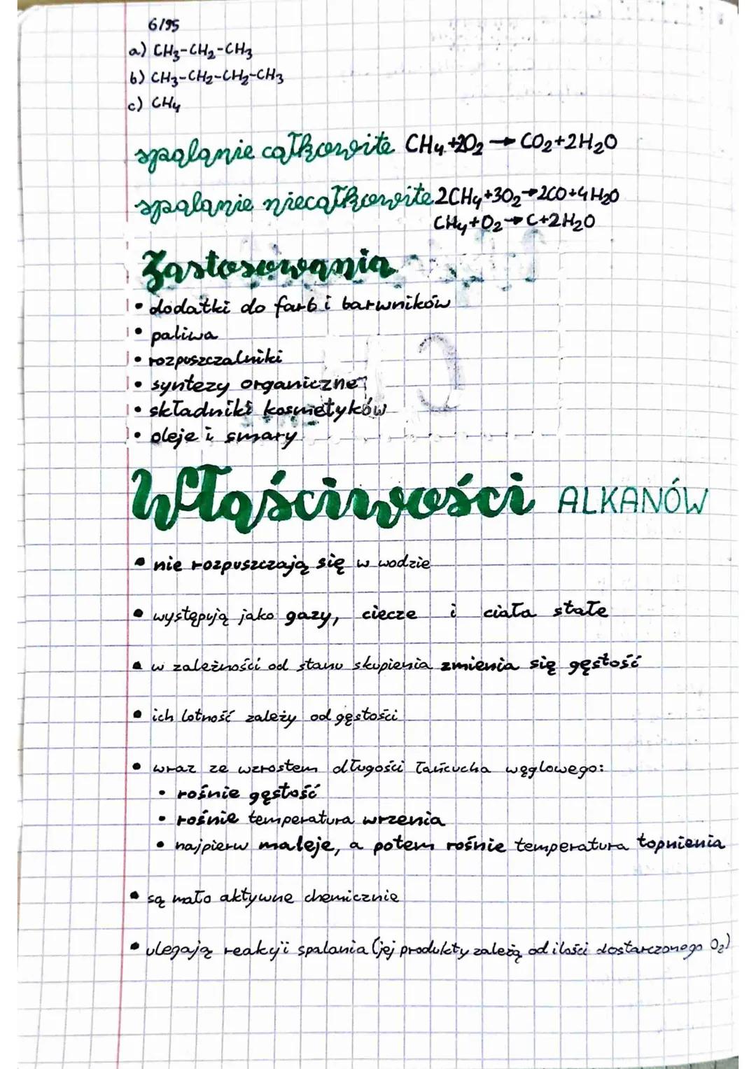 Temat Alkany-węglowodory nasycone
1. Podział węglowodorów
2. Przykłady alkanów
3. Wzór ogólny alkanów
PODZIAŁ
S
alKANY
C-C
Co najmniej 2 weg