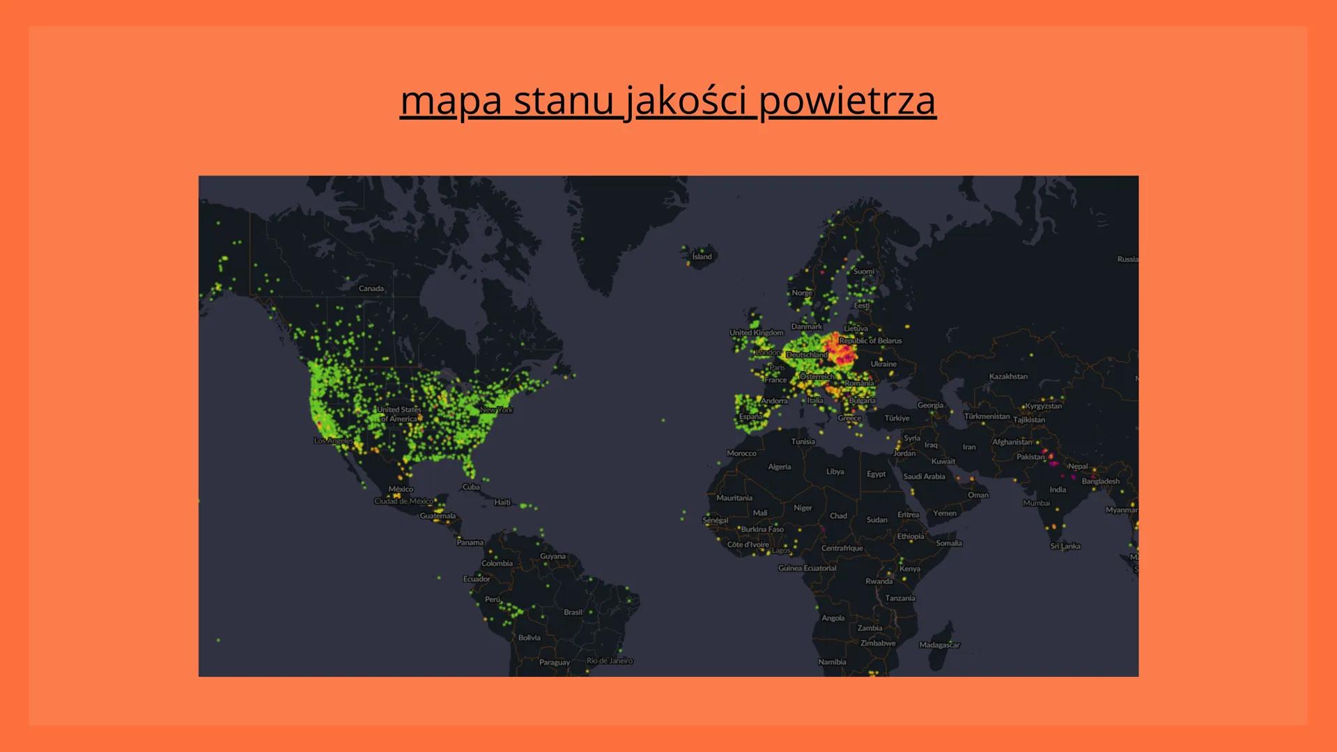 Kwaśne
opady Przyczyny
rozwój przemysłu i motoryzacji
emisja tlenków siarki, azotu, węgla
łączenie tlenków z parą wodną
odczyn kwasowy deszc