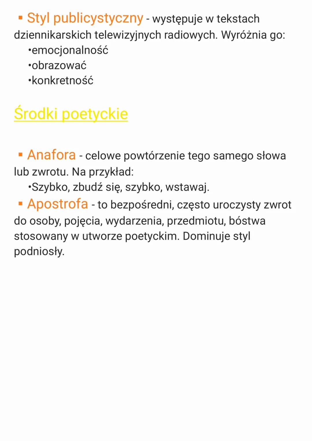 STYLE JĘZYKOWE - J.POLSKI
Style językowe
Wyróżniamy pięć podstawowych stylów funkcjonalnych:
■
Styl urzędowy - cechuje wypowiedzi między
oby