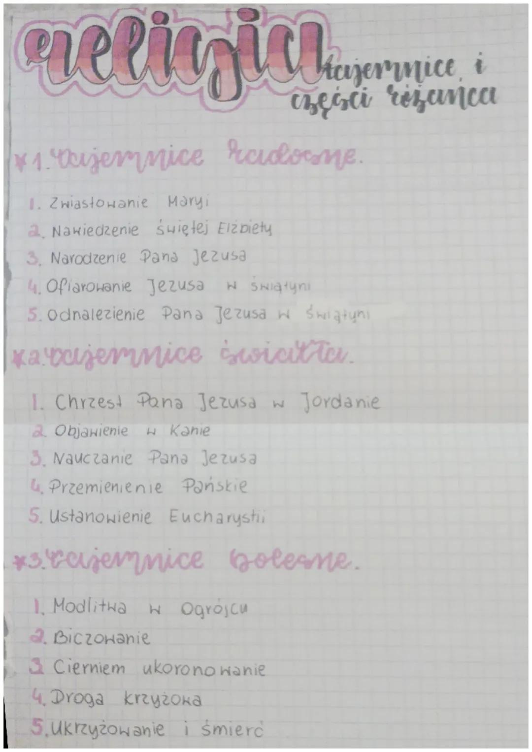 meliagian Hazer
1. Dajemnice radosne.
1. Zwiastowanie Maryi
2. Nawiedzenie świętej Elżbiety
3, Narodzenie Pana Jezusa
4. Ofiarowanie Jezusa 