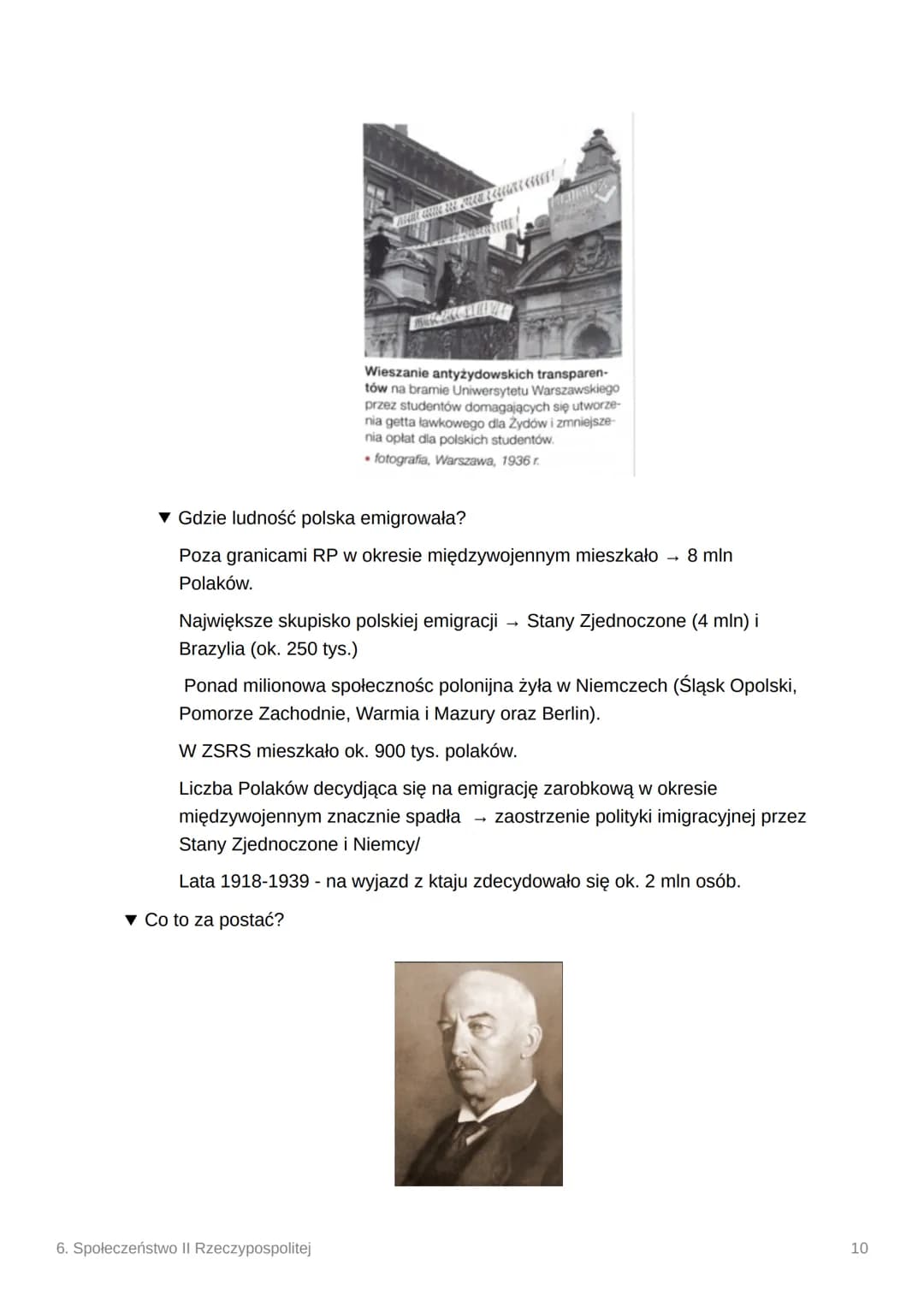 i
6. Społeczeństwo II
Rzeczypospolitej
▼ Jak wyglądała sytuacja społeczna w II Rzeczypospolitej?
Obszar odrodzonej RP = 390 tys. km2
Liczba 