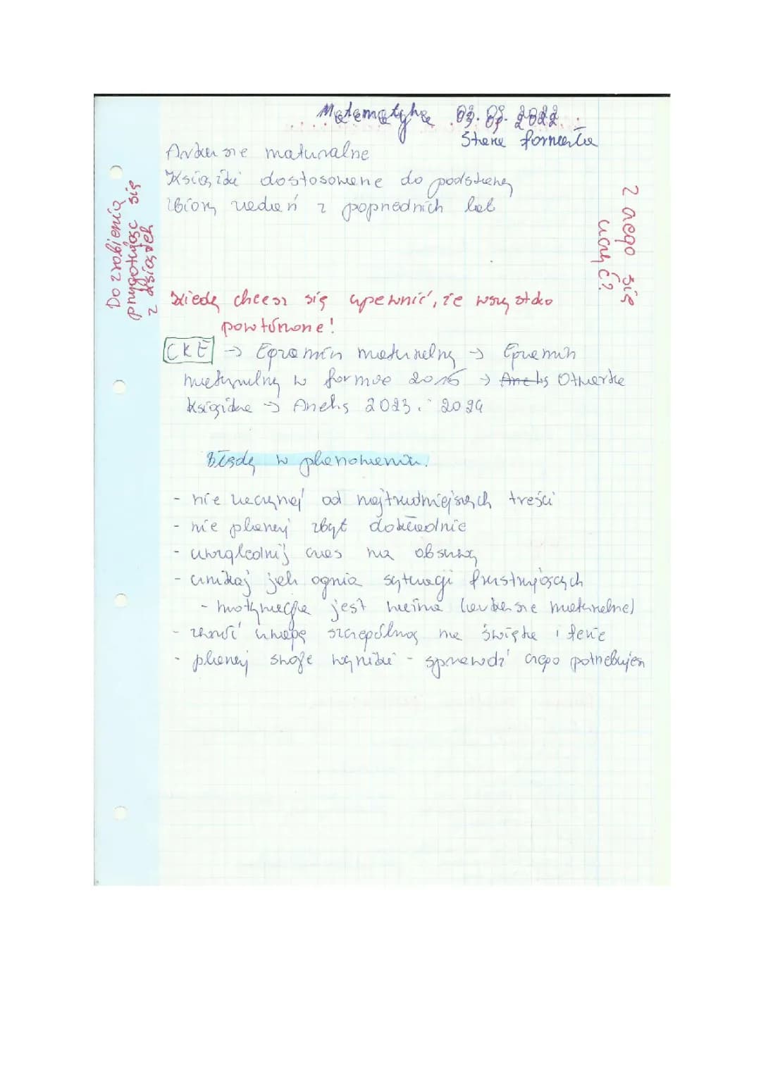 Matura Matematyka 2022 i 2023 - Arkusze, Odpowiedzi, Informacje
